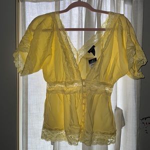 Rue 21 Yellow Blouse